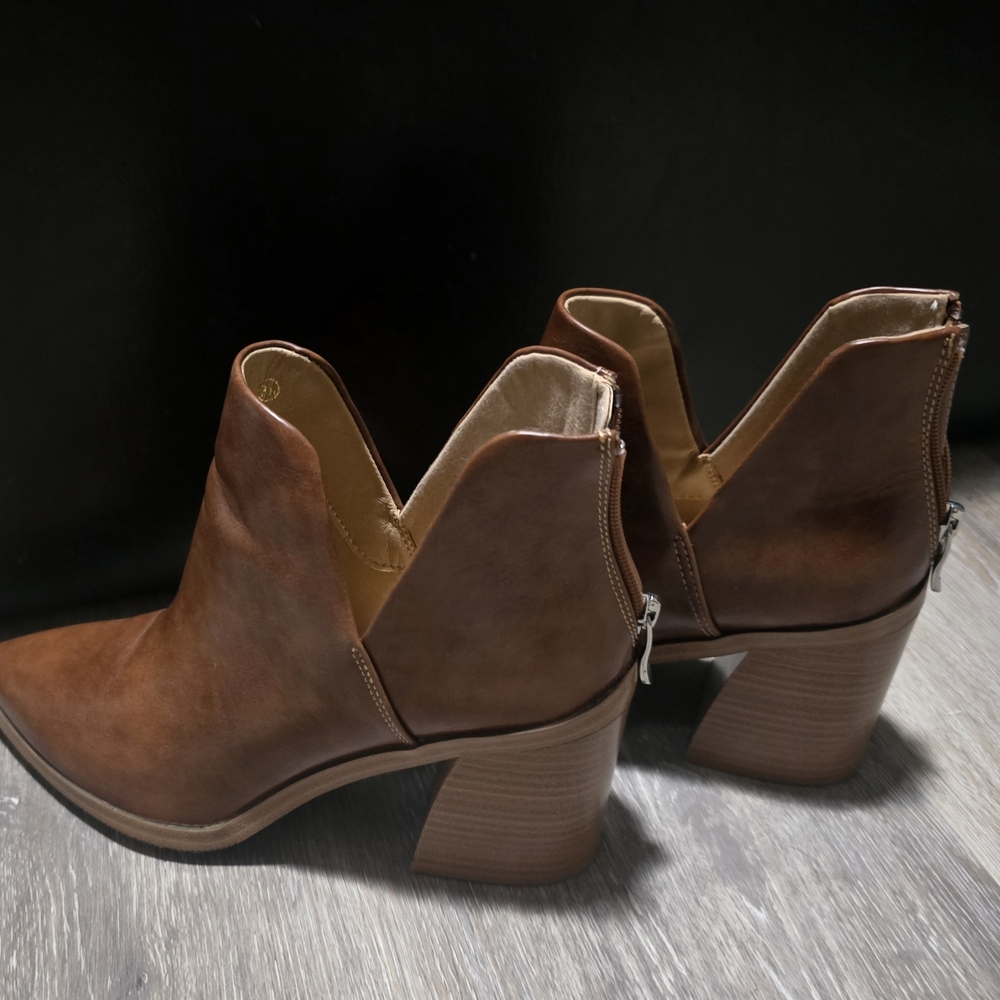 Elegant Brown Ankle Booties